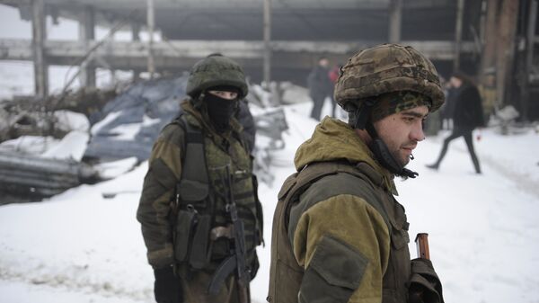 Ополченцы в Донбассе. Архивное фото