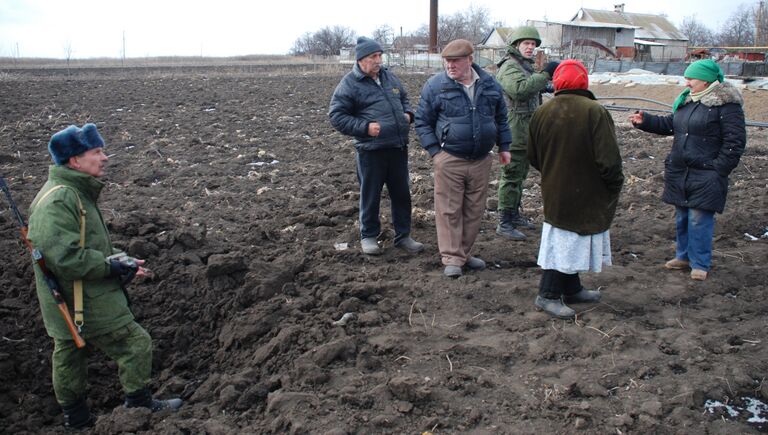 Ситуация после обстрелов в Коминтерново Донецкой области