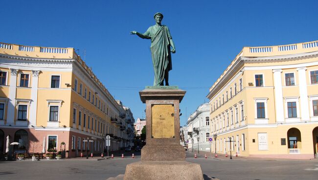 Памятник Дюку де Ришелье в Одессе