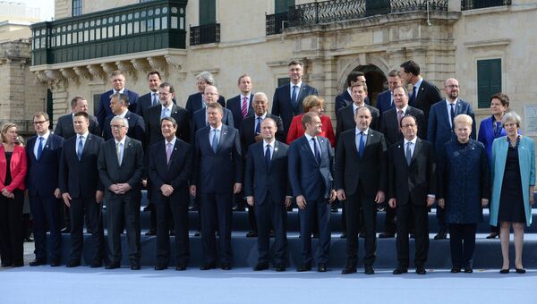 Неформальный саммит лидеров ЕС в столице Мальты Валетте
