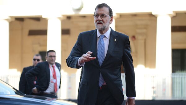 Премьер-министр Испании Мариано Рахой Брей на неформальном саммите лидеров ЕС в столице Мальты Валетте