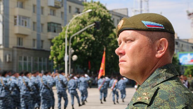 Начальник управления Народной милиции ЛНР Олег Анащенко. Архивное фото