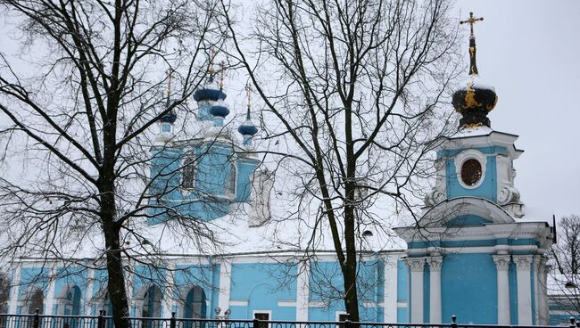 Церемония передачи РПЦ Сампсониевского собора в Санкт-Петербурге