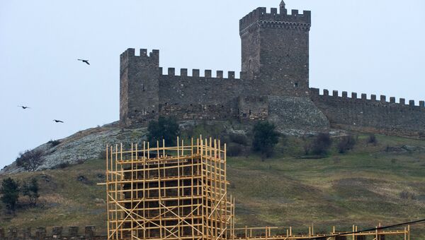 Генуэзская крепость в Судаке. Архивное фото