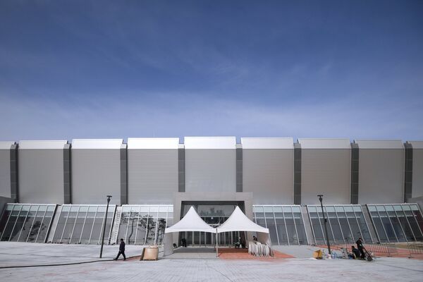 Стадион Овал Кёнпхо для конькобежного спорта в Олимпийском парке в Пхенчхане