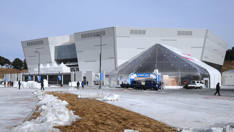 Союзный Хоккейный центр в Олимпийском парке в Пхенчхане