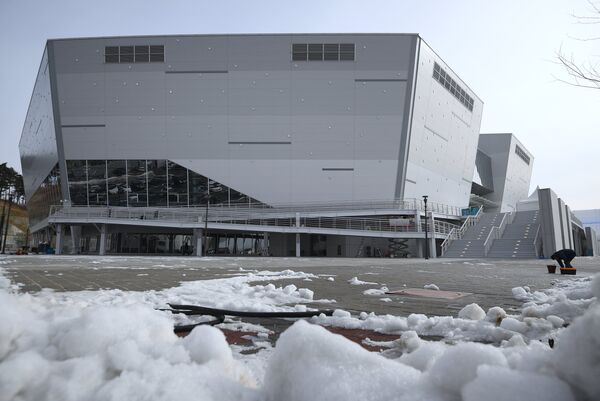 Союзный Хоккейный центр в Олимпийском парке в Пхенчхане