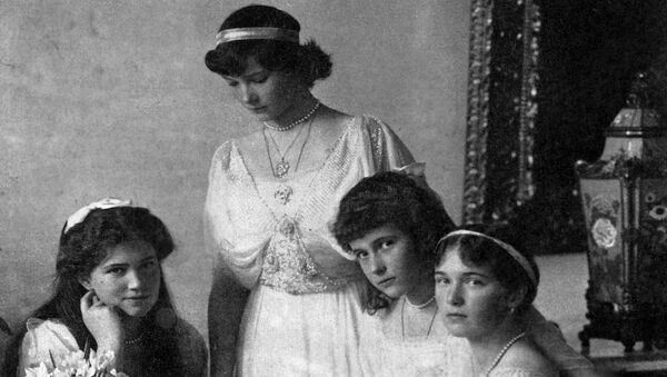Великие княжны, дочери Императора Николая II, Мария, Татьяна, Анастасия и Ольга