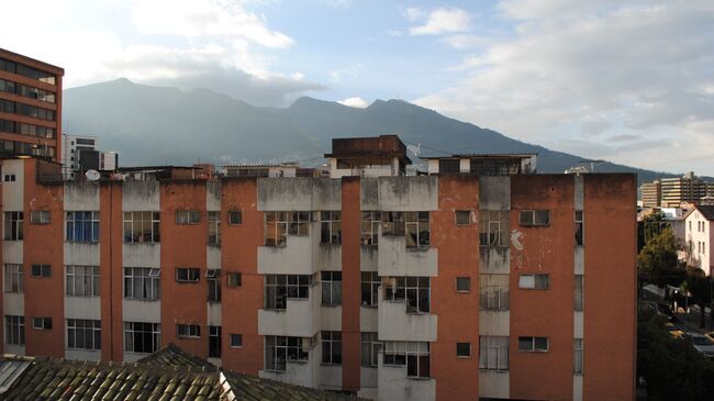 Вид на горы в Кито. Архивное фото