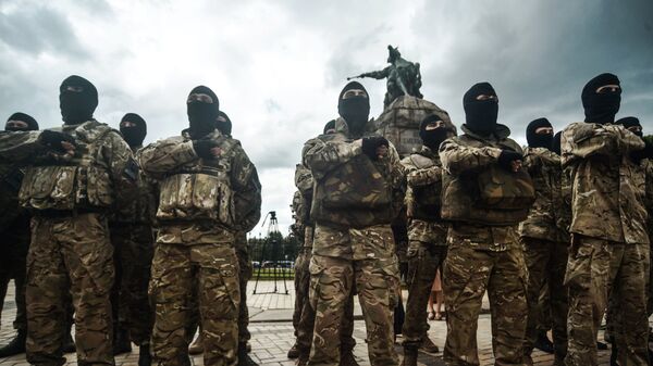 Новобранцы украинской армии. Архивное фото