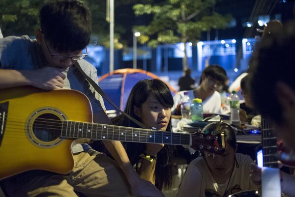 Акция протестов Occupy Central в Гонконге Акция протестов Occupy Central в Гонконге