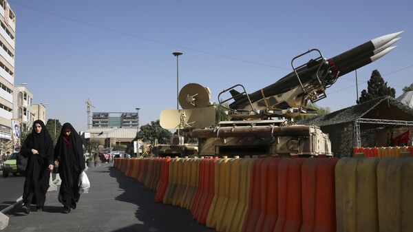 Ракеты на выставке в Тегеране, Иран. Архивное фото
