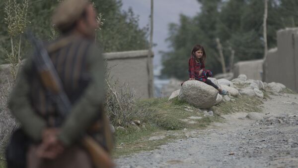 Девочка в афганском селе Вакхан. Архивное фото