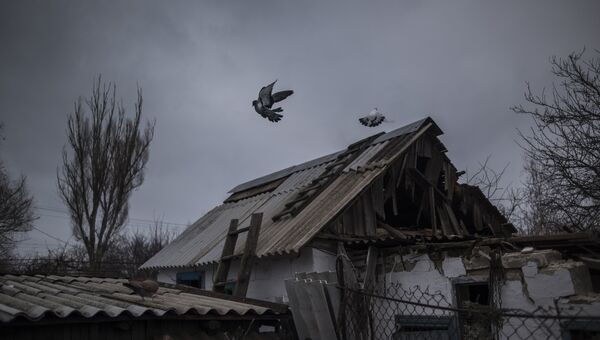 Ситуация после обстрелов в Донецкой области. Архивное фото