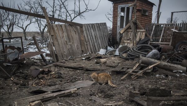 Ситуация в Коминтерново в Донецкой области. Архивное фото