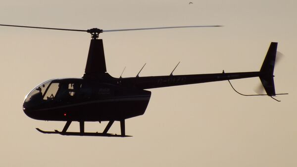Вертолет марки Robinson. Архивное фото
