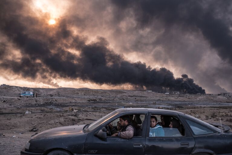 Iraq’s Battle to Reclaim Its Cities фотографа Сергея Пономарева занявшего второе место в категории События в фотоконкурсе World Press Photo