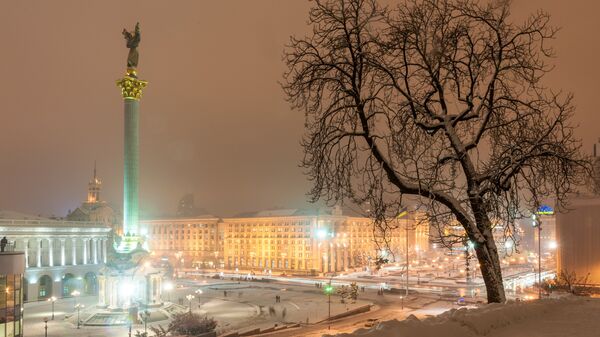 Зимний Киев, архивное фото