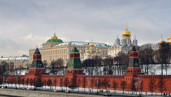 Московский Кремль. Архивное Фото.