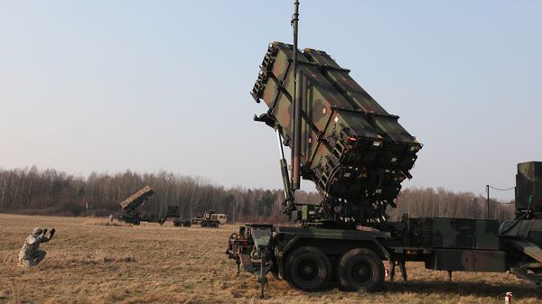 Cистема ПВО Patriot на совместных учениях американских и польских военных