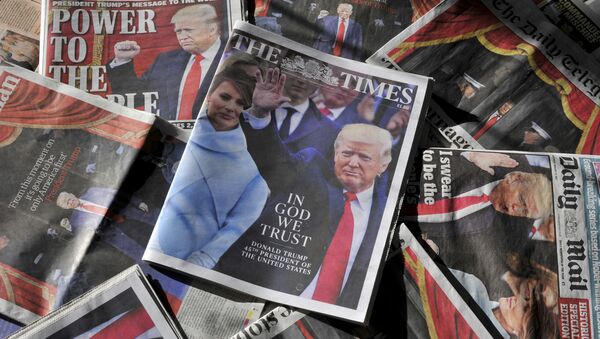 Ежедневные газеты, выпущенные после инаугурации Дональда Трампа