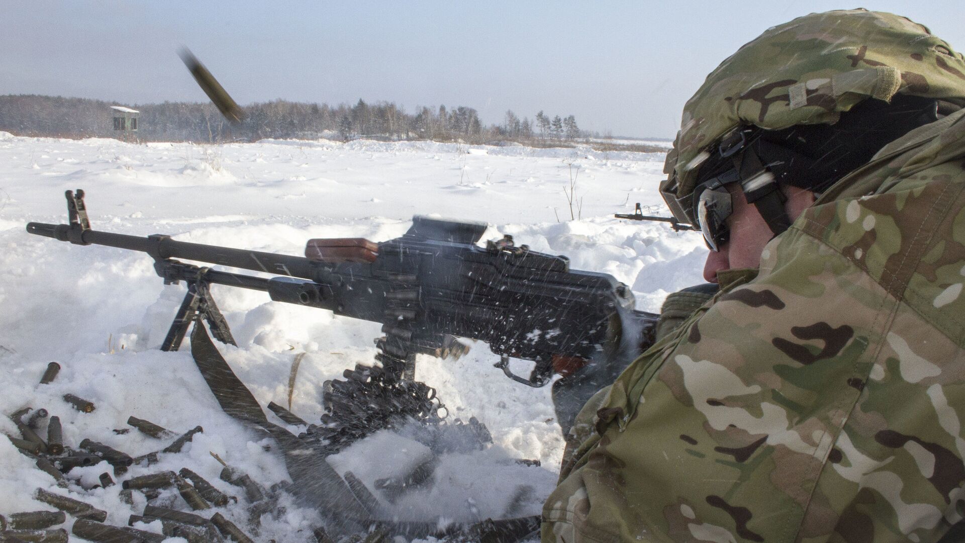 Американский военнослужащий во время учений НАТО на Украине - РИА Новости, 1920, 05.01.2022