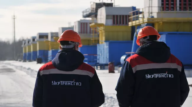 Газохранилище на Украине. Архивное фото