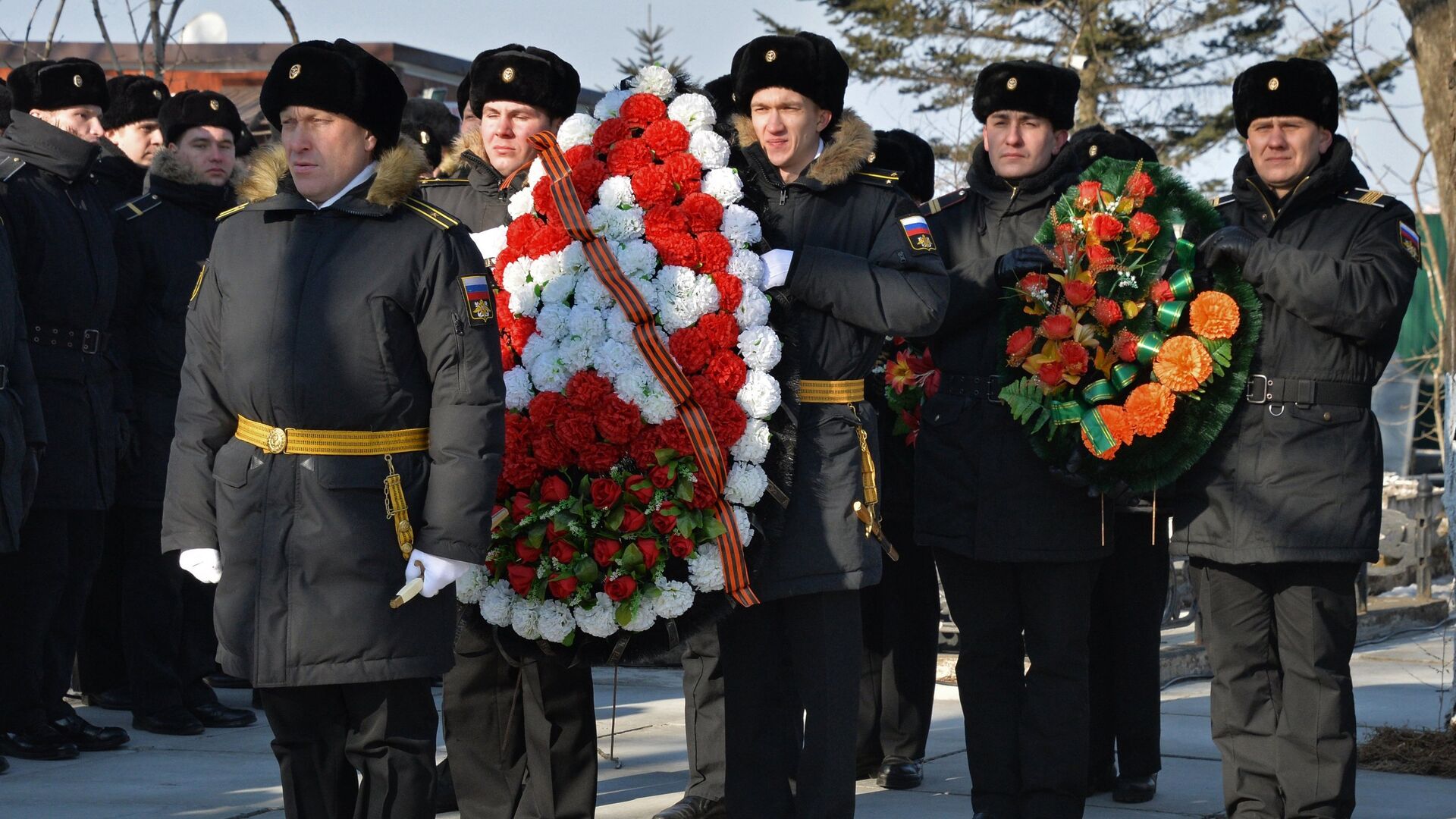 Военнослужащие на Морском кладбище Владивостока - РИА Новости, 1920, 21.10.2021