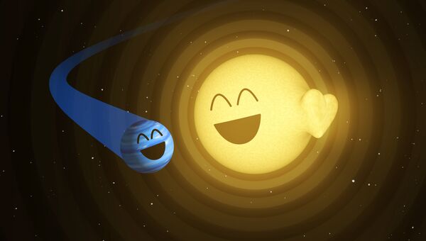 Так художник НАСА представил биение «сердца» звезды под действием планеты