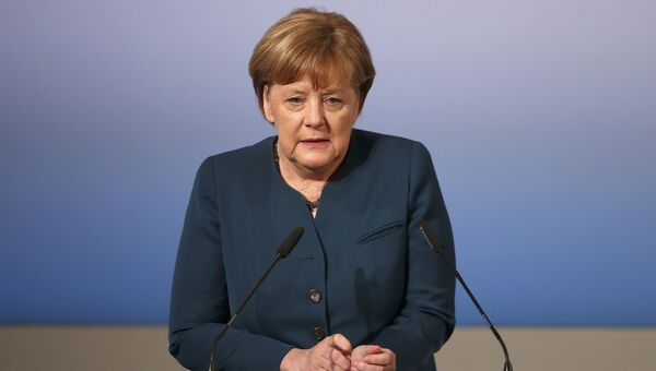 Ангела Меркель на конференции по безопасности в Мюнхене