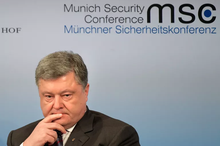 Президент Украины Петр Порошенко на 53-й Мюнхенской конференции по безопасности Президент Украины Петр Порошенко на 53-й Мюнхенской конференции по безопасности