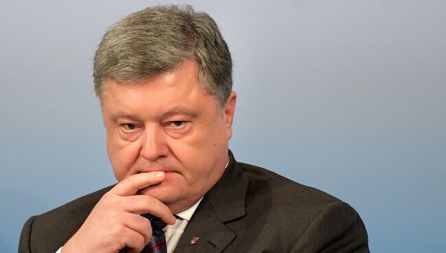 Президент Украины Петр Порошенко. Архивное фото