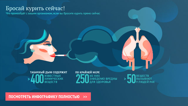 Бросай курить сейчас!
