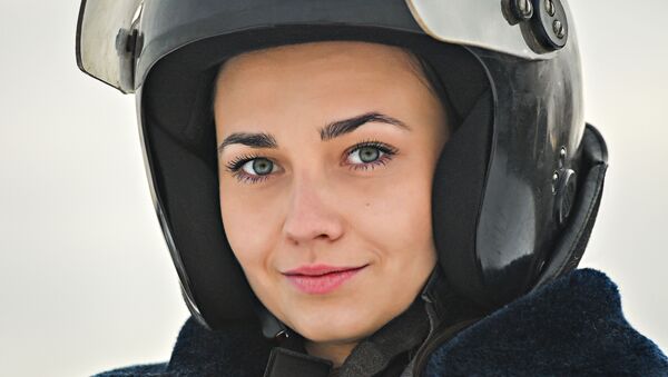 Татьяна Зима, 23 года, сержант полиции, полицейский-кавалерист