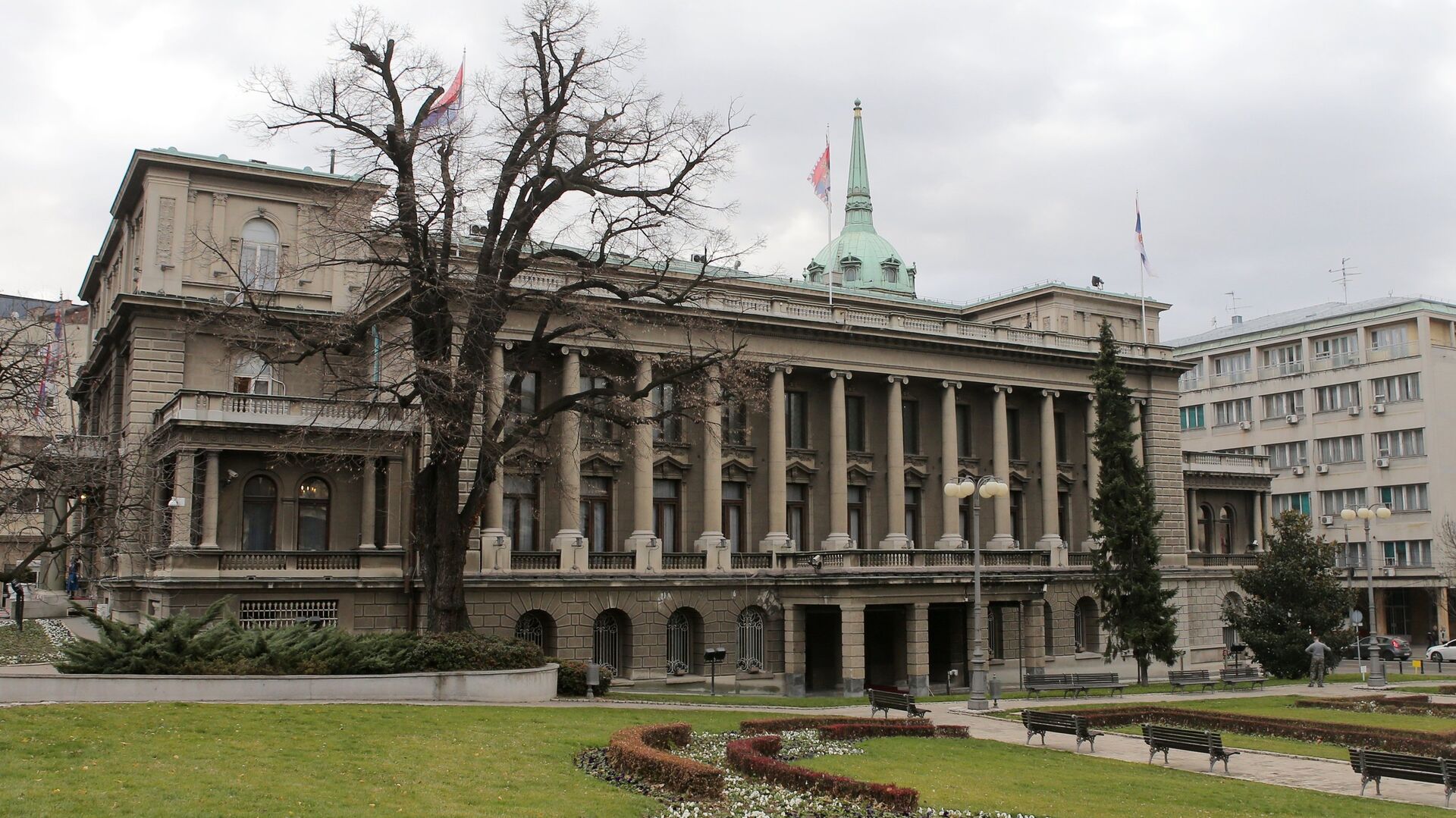 Президентский дворец в Белграде. Архивное фото - РИА Новости, 1920, 22.06.2023