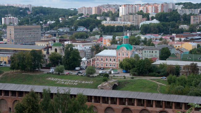 Вид на Соборную гору в Смоленске. Архивное фото