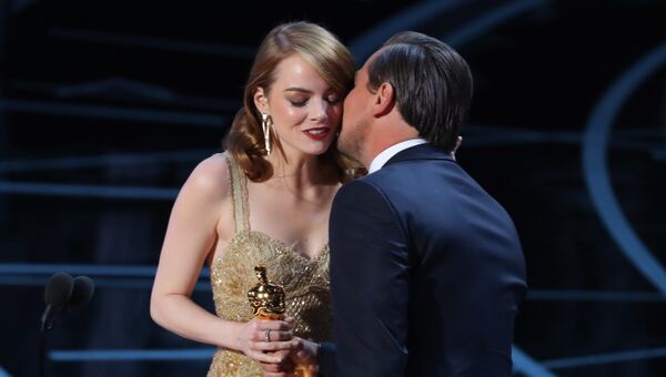 Эмма Стоун на вручении Оскар