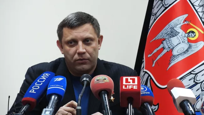Глава ДНР Александр Захарченко. Архивное фото