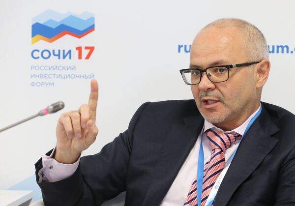 Генеральный директор ГСК ВИС Игорь Снегуров на Российском инвестиционном форуме в Сочи