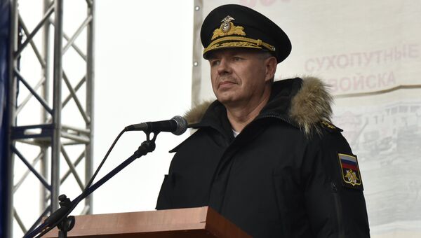 Командующий Черноморским флотом РФ адмирал Александр Витко