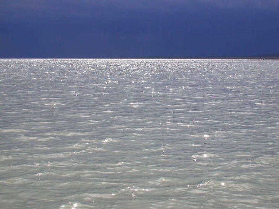 Вода в Торейских озерах молочного цвета