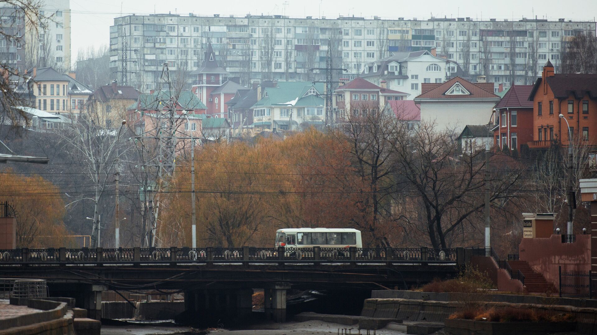 Мост через реку Воронеж в Липецке - РИА Новости, 1920, 27.01.2021