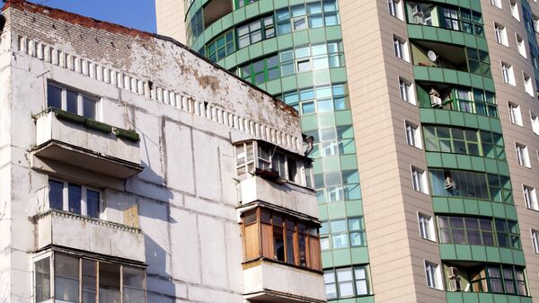 Здания в Москве. Архивное фото