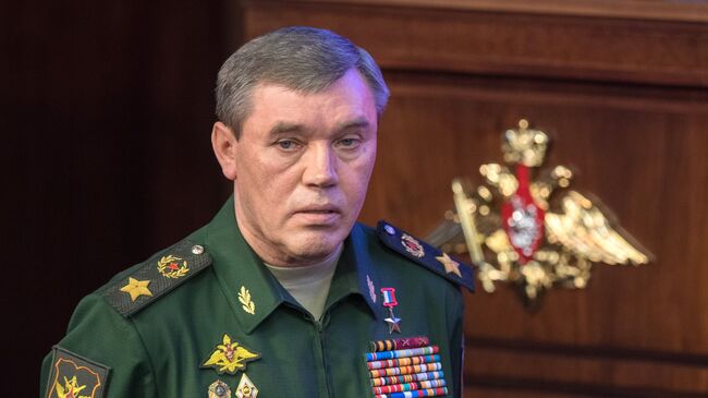 Начальник Генерального штаба ВС РФ генерал армии Валерий Герасимов. Архивное фото