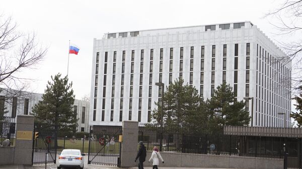 Здание посольства России в США, Вашингтон. Архивное фото