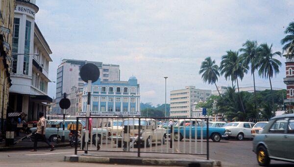 В центре города Куала-Лумпур. Архивное фото