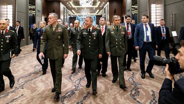 Трехсторонняя встреча начальников генеральных штабов России, Турции и США в Анталии