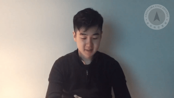 Вероятный сын Ким Чен Нама подтвердил смерть отца в видеообращении. Скриншот