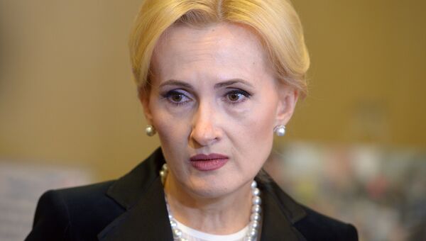 Заместитель председателя Государственной Думы РФ Ирина Яровая . Архивное фото