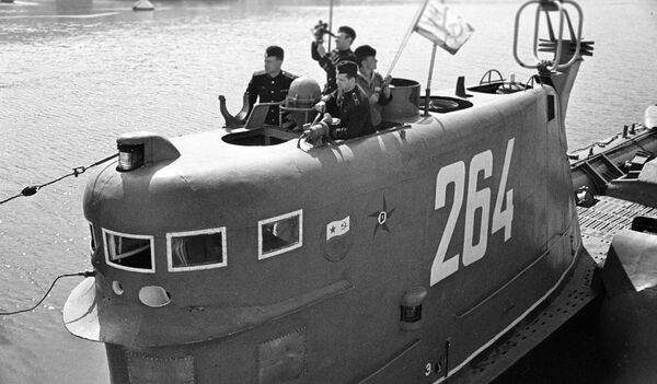 Советская ракетная подводная лодка